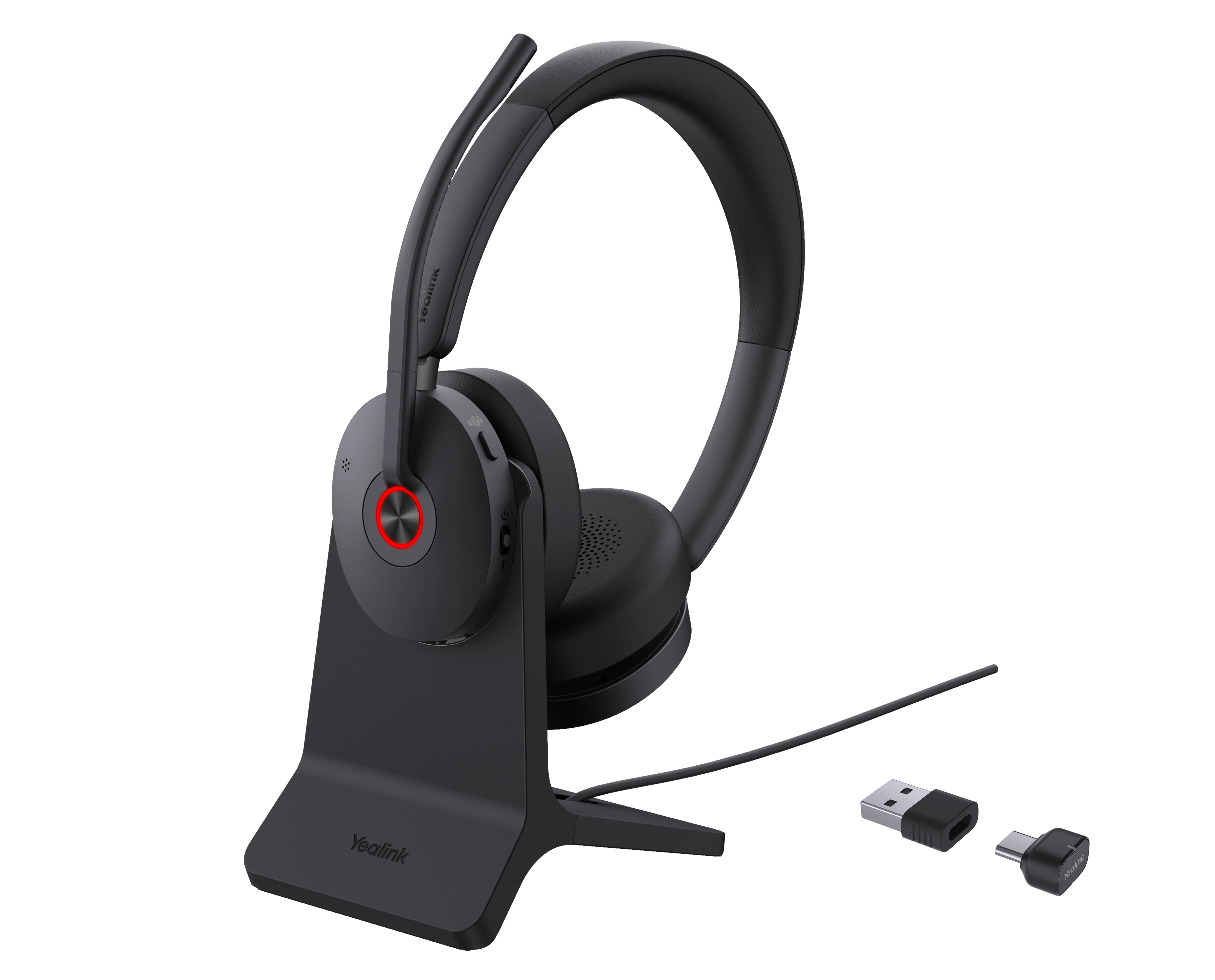 Yealink BH74 with stand Teams USB-C/A headset - Image 1